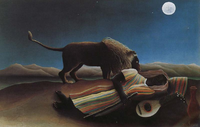 Henri Rousseau Roma s sleep China oil painting art